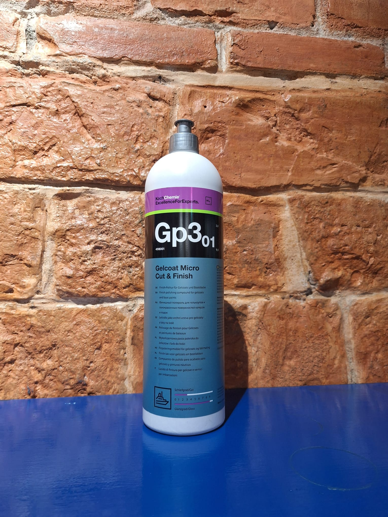 Image of Koch Chemie 1 Litre GP3.01 Gel Coat Micro Cut & Finish